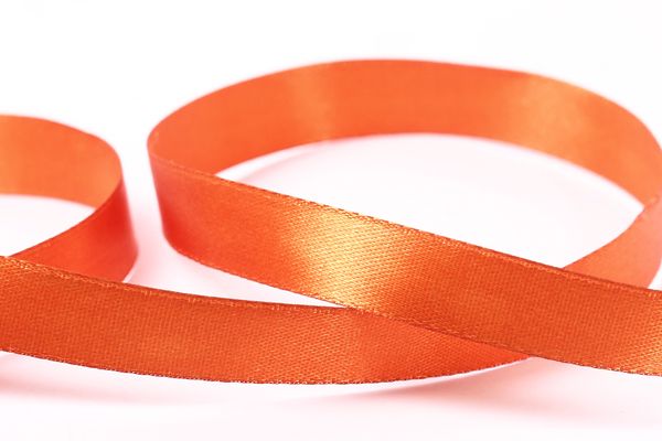 Лента атласная 1-сторонняя 12.0 мм / 33±2 метра, 149 рыжий, Gamma