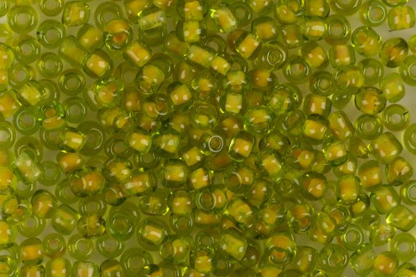 Бисер Zlatka 8/0 (2.9 мм), 100 г (10х10 г), №0318 желтый, GR