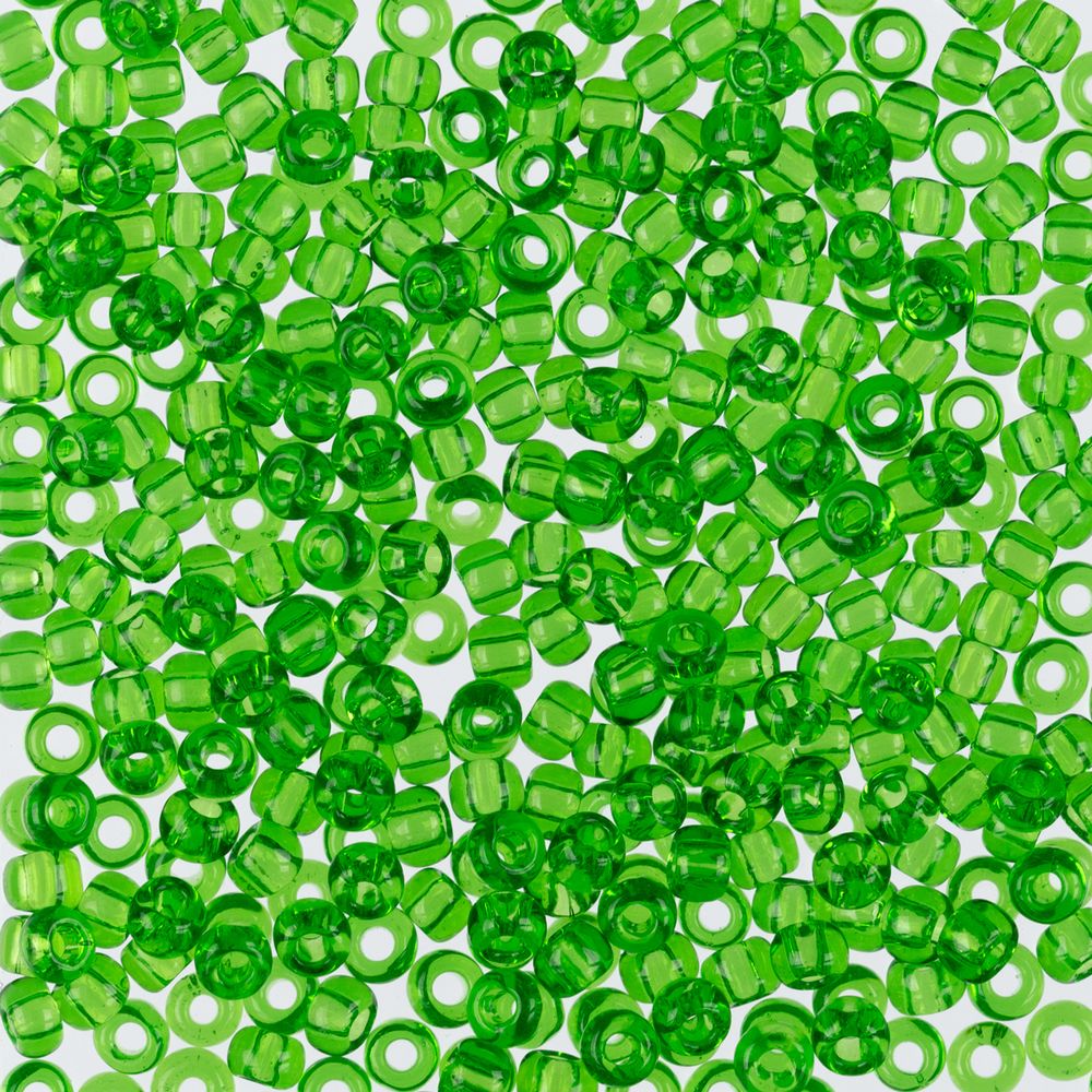 Бисер Toho 10/0 круглый (2.4 мм), 5х5 г, 0007 зеленый