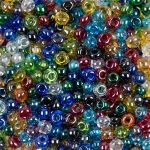 Набор бисера Preciosa ассорти 50 г, 6/0 (4.1 мм), 00006 разноцветный, 391-99001