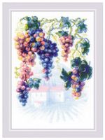 Набор для вышивания нитками Риолис, Щедрая лоза 21х30 см