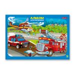 Альбом для рисования 100 г/м², A4 29х20.5 см, 12 л. на скобе, 10 шт, Берегись автомобиля! 000646, Светоч 12АЛСК4_1_3_9