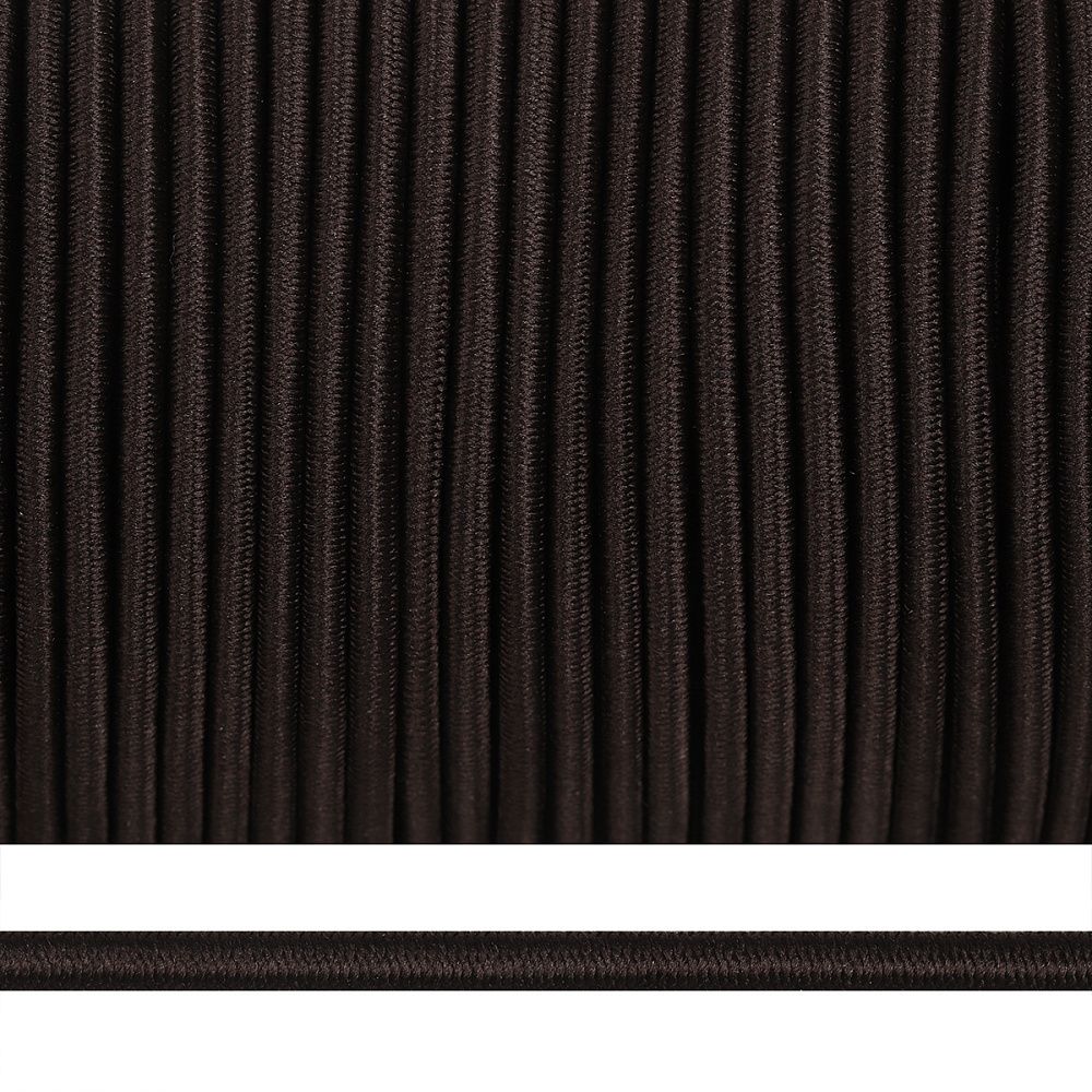 Резинка шляпная (шнур эластичный) ⌀3.0 мм / 100 метров, цв.F304 коричневый, 1678590