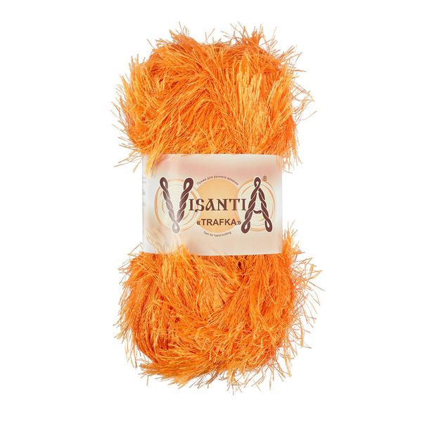 Пряжа Visantia Trafka / уп.5 мот. по 100г, 150м, 0103 яр.оранжевый