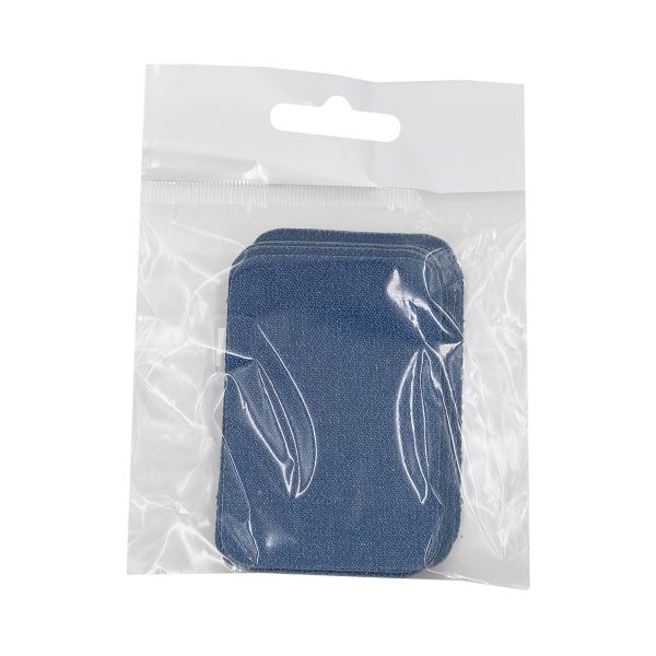 Термозаплатка, джинс, 52x78мм (синий (blue2)), AZ08, 10 шт