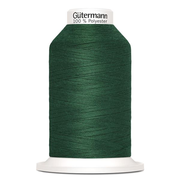 Нитки оверлочные Gutermann Miniking, 1000м, 340 зеленый трилистник, 5 катушек