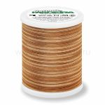 Нитки вышивальные хлопок Madeira Cotona multicolor №30, 400 м, цв. 510, 9331, 5 катушек