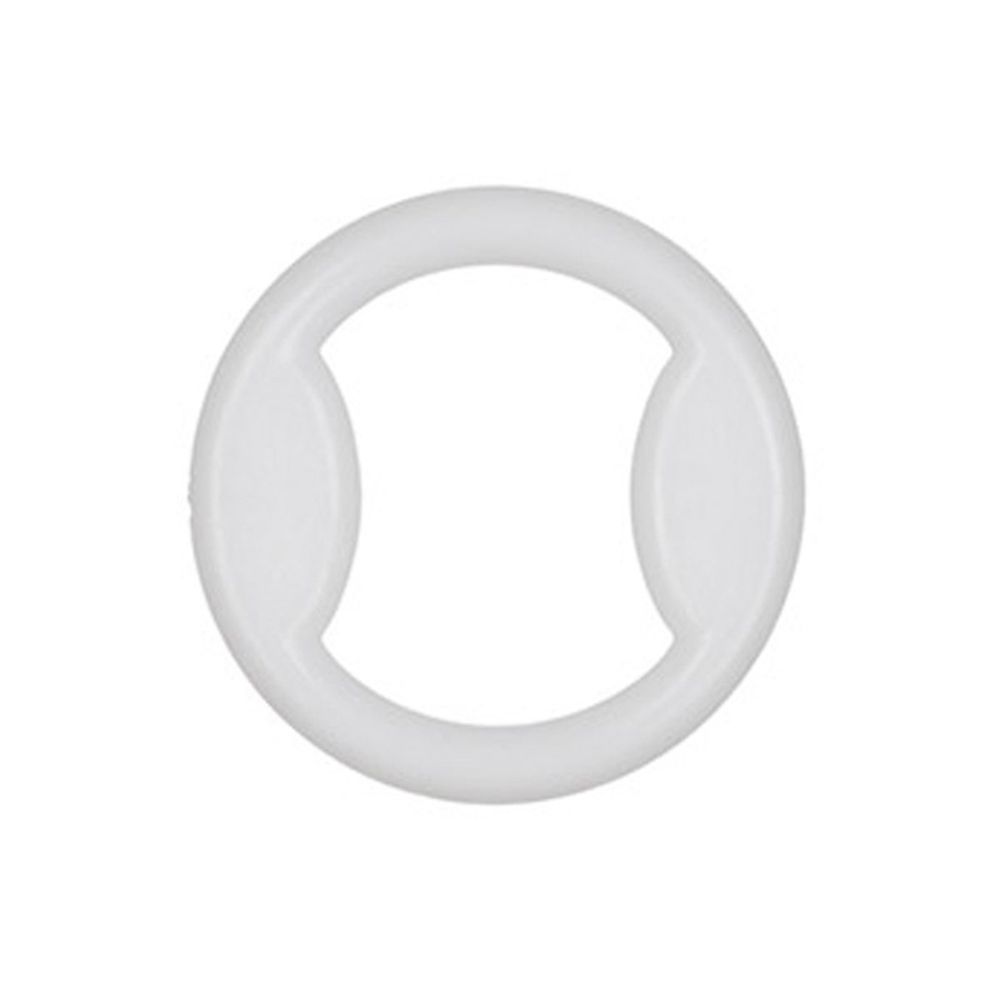 Кольцо для бюстгальтера пластик ⌀10 мм, 100 шт, белый, Blitz CP02-10