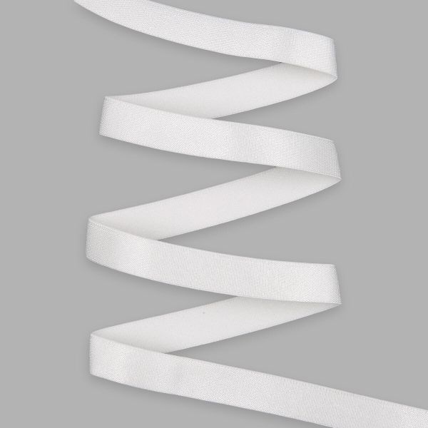 Резинка бельевая (бретелечная) 15.0 мм / 50 метров, молочный, (ML200.015/1)