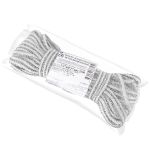 Тесьма отделочная сороконожка 5.0 мм, / 25±0.5 метров, метанит, под серебро/silver, Blitz