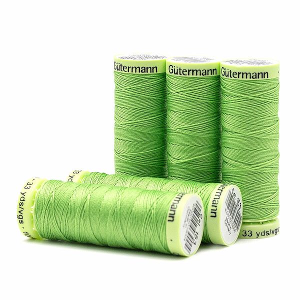 Нитки отделочные Gutermann Top Stitch, 30м, 153 салатовый, 5 катушек