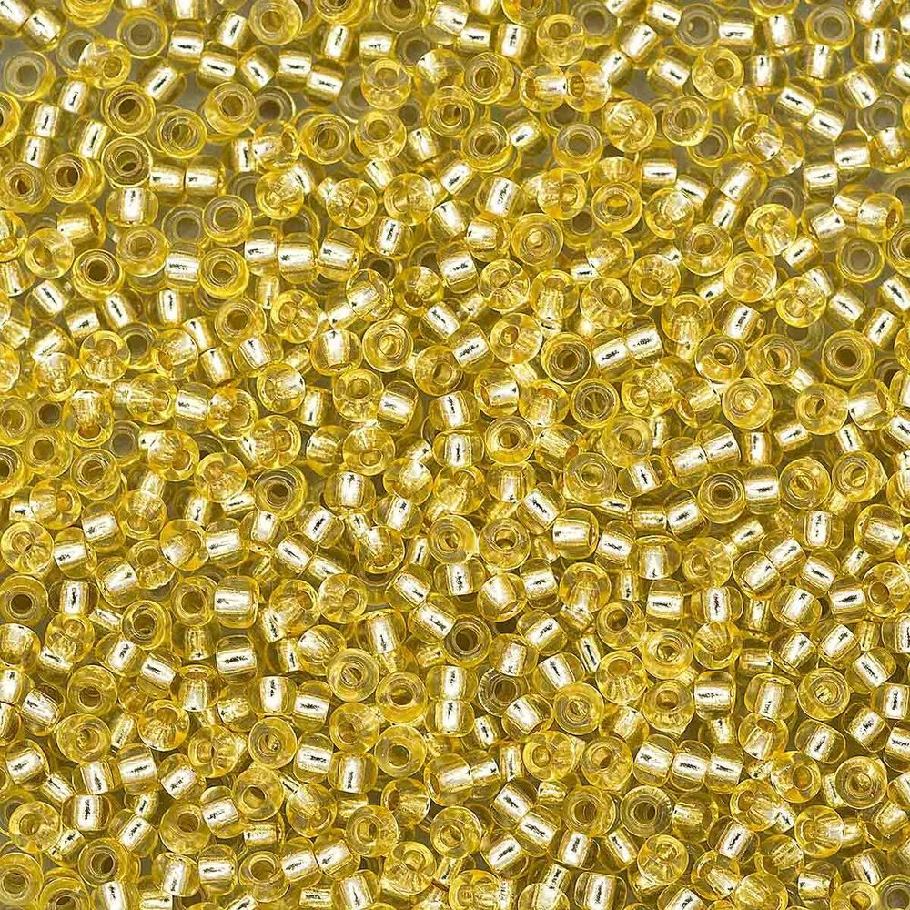 Бисер Preciosa цветной с серебр.центром 10/0 (2.3 мм), 100 г (5х20 г), цв. 08283