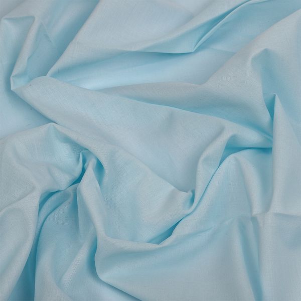 Батист 72 г/м², 150 см / 1 метр, TBY.Bt.22.1, цв.св.голубой