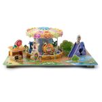 Пазл 3D 47 элемент, Карусель, Rezark REZ-03