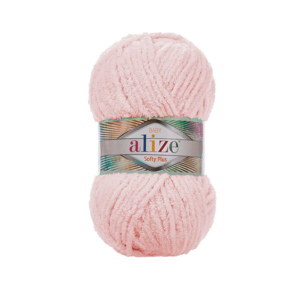 Пряжа Alize (Ализе) Softy Plus / уп.5 мот. по 100 г, 120м, 161 пудра A