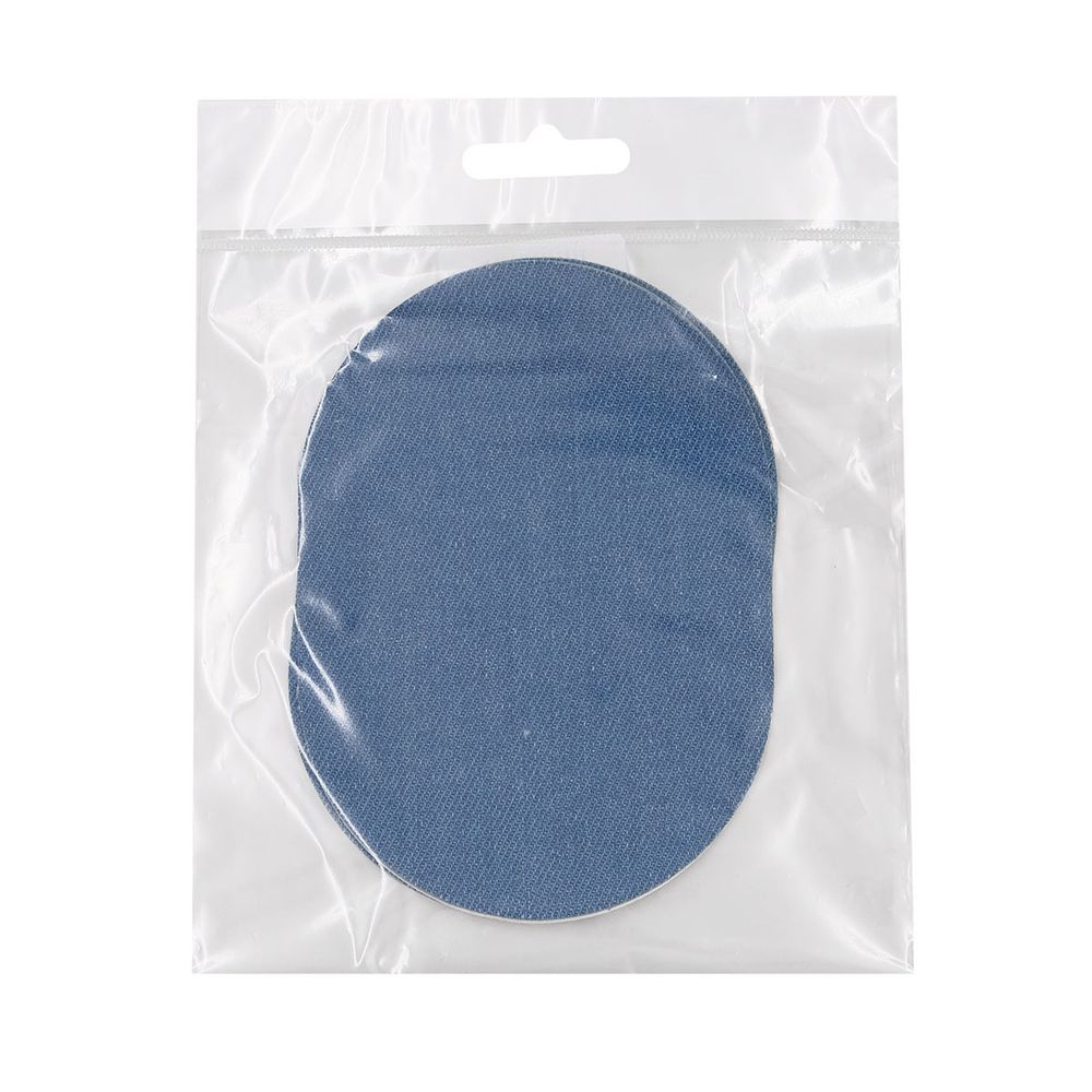 Термозаплатка, джинс, 100x140мм (голубой (blue1)), AZ07, 2 шт