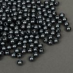 Бусины пластик (перламутр) ⌀6 мм, цв.029 серый уп.50г (483 шт), Magic4Hobby