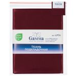Ткань подкладочная Poly Twill 101±2 г/м², 200х145±2 см, 40 бордо, Gamma LPTN