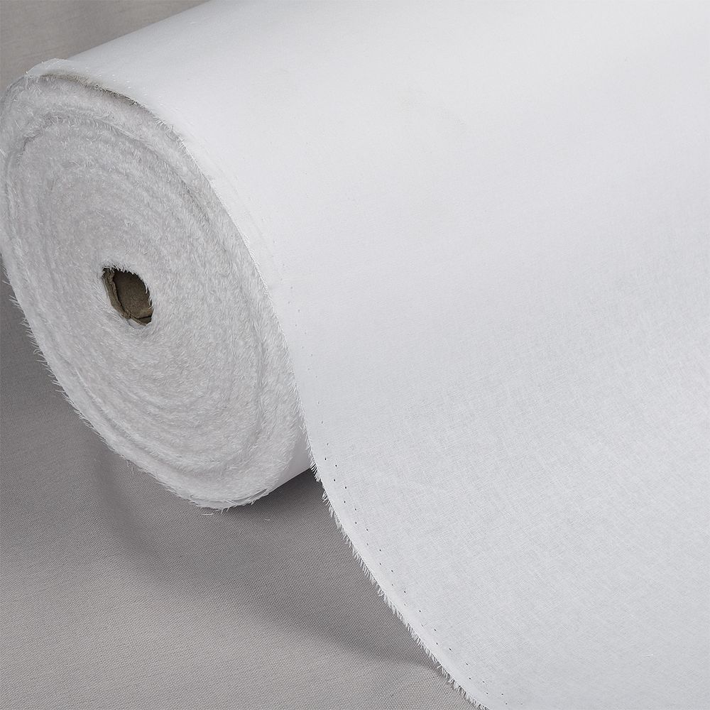 Дублерин воротничковый (сорочечный) 135 г/м², 112 см / 1 метр, 135WH белый, IdealTex