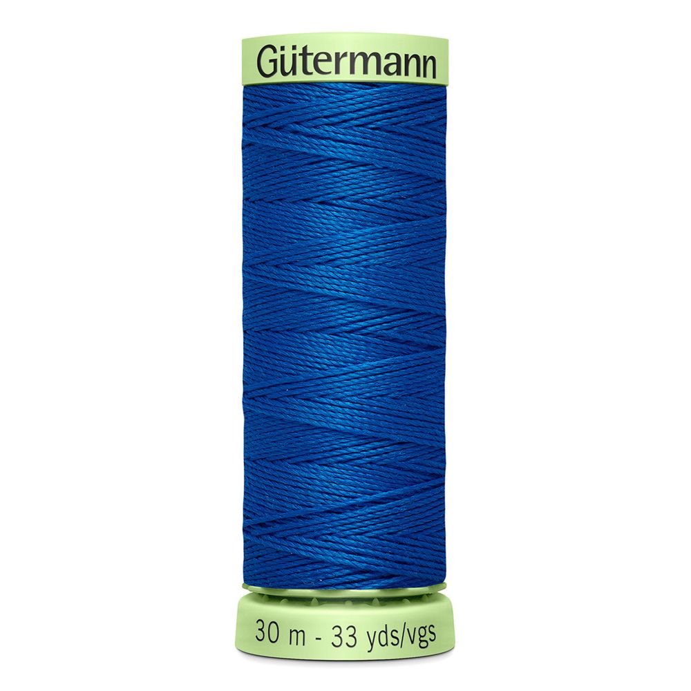 Нитки отделочные Gutermann Top Stitch, 30м, 322 синяя бирюза, 5 катушек