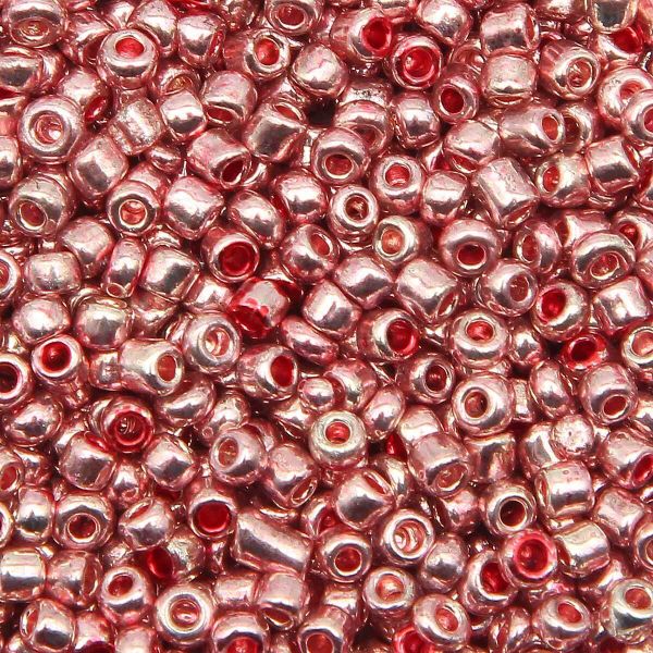 Бисер Astra&Craft 11/0 (2.1 мм), 200 г (10х20 г), цв. 1125 терракот/глянцевое покрытие