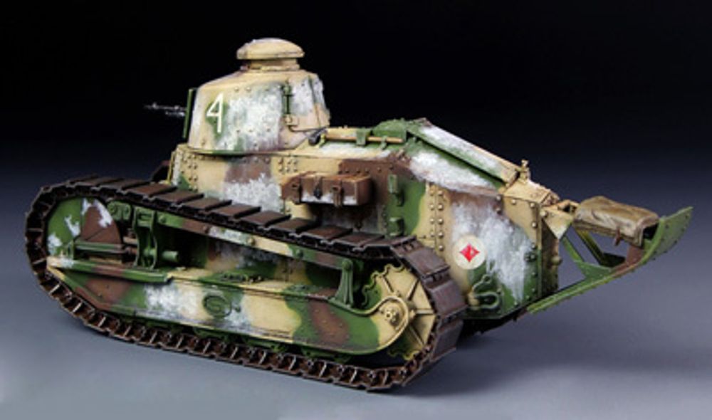 Модель сборная: танк, FT-17 Light tank (Cast turret) 1/35, Meng TS-008