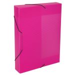 Короб архивный пластиковый 50 мм, 1 шт, Prisma neon A4 эффект 3D, розовый, Expert Complete ЕС240441013