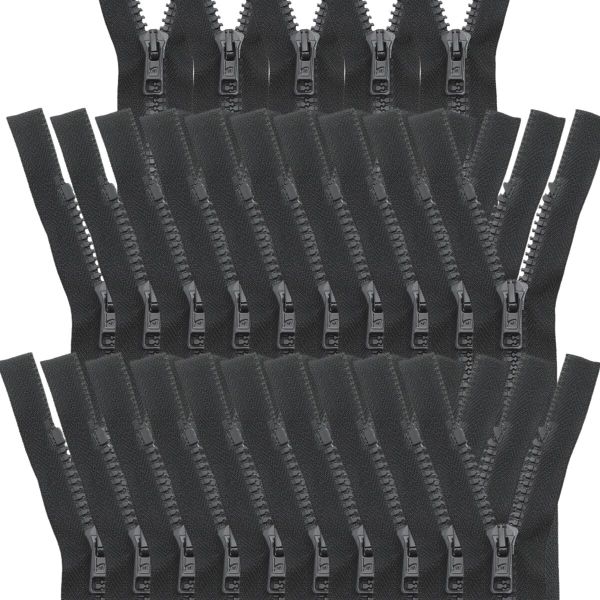 Молния трактор Arta Т6 (6 мм) 2 зам., разъем., 80 см, ОПТ. УП. 25 ШТ., 102 т.серый