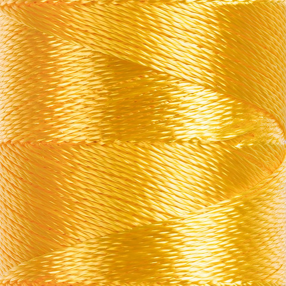 Нитки вышивальные Gamma V150/2, 10х200 ярдов, 3134 желтый