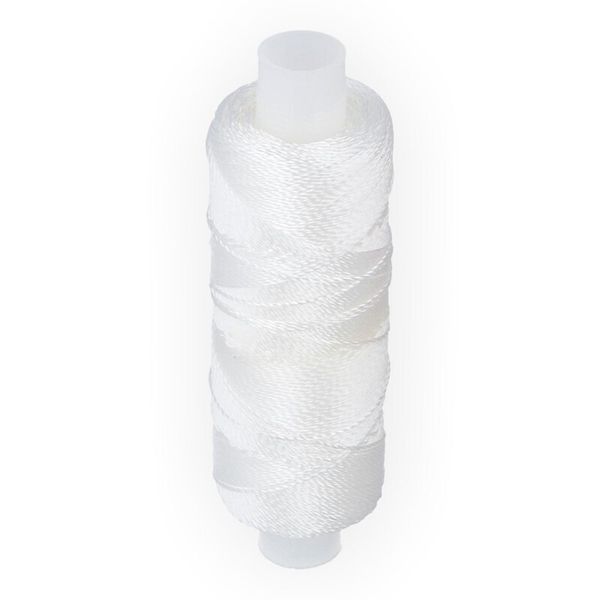 Нитки обувные капрон 7К, 200 м, 5 кат, 01 белый