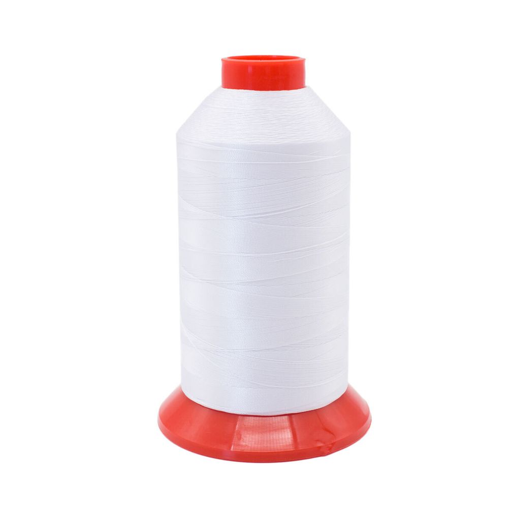 Нитки филаментные 210D/3, 3000 м, 100% п/э, Астра, 9021 белый