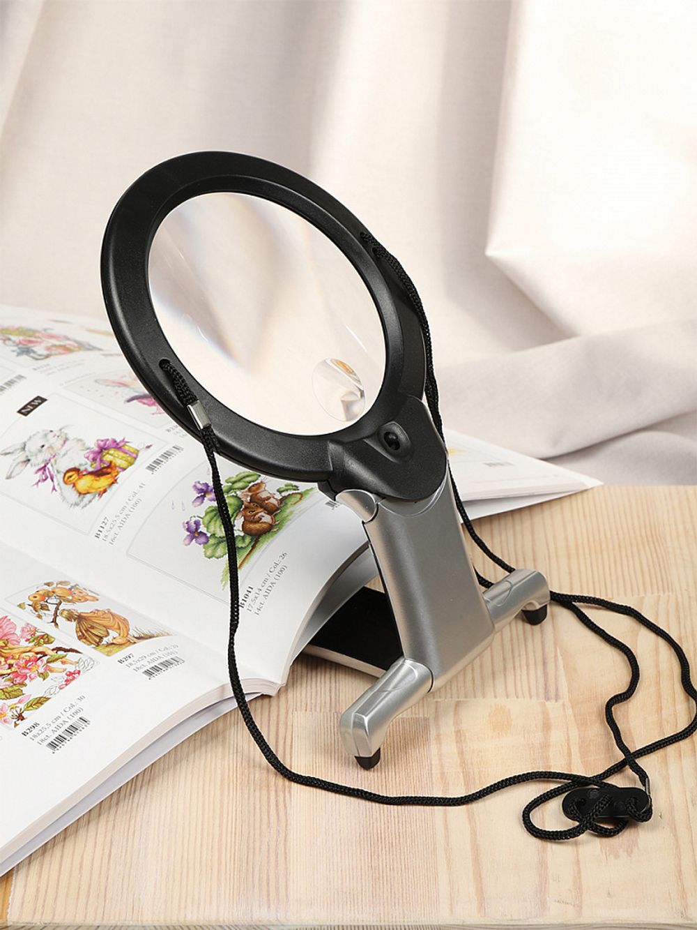 Лупа универсальная с подсветкой, MG 11B-1