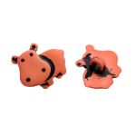 Пуговицы детские Бегемот (I0362-DWB) 28/1 (D30 розовый), 36 шт