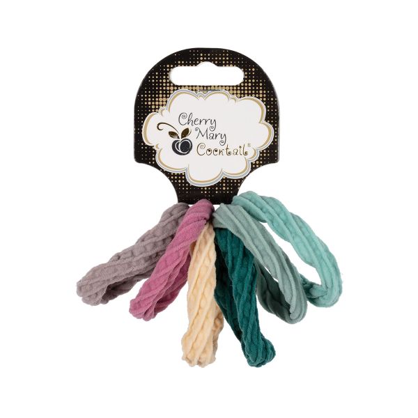 Набор резинок для волос V/R6110, 30 шт, №01 ассорти, Cherry Mary V/R6110