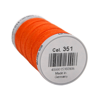 Нитки суперкрепкие Gutermann Extra Strong M782, 100м, 351 оранжевый, 5 катушек