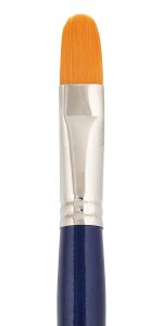 Кисть синтетика №18 овальная, 5 шт, длинная ручка, Vista-Artista 50113-18