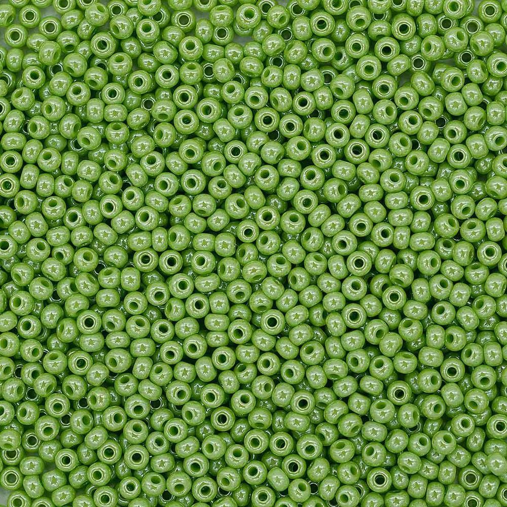 Бисер Preciosa 10/0 (2.3 мм), 100 г (5х20 г), непрозрачный с покрытием, цв. 58310