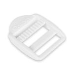 Пряжка регулировочная пластик 25 мм, 100 шт, 501 белый, Gamma SAM001