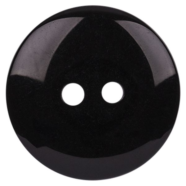Пуговицы 2 прокола костюмные 18 мм, 12 шт, А008 черный, Blitz DRN 0032