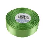 Лента атласная 1-сторонняя 25.0 мм / 33±2 метра, №086/1 мята, в термоплёнке, Gamma