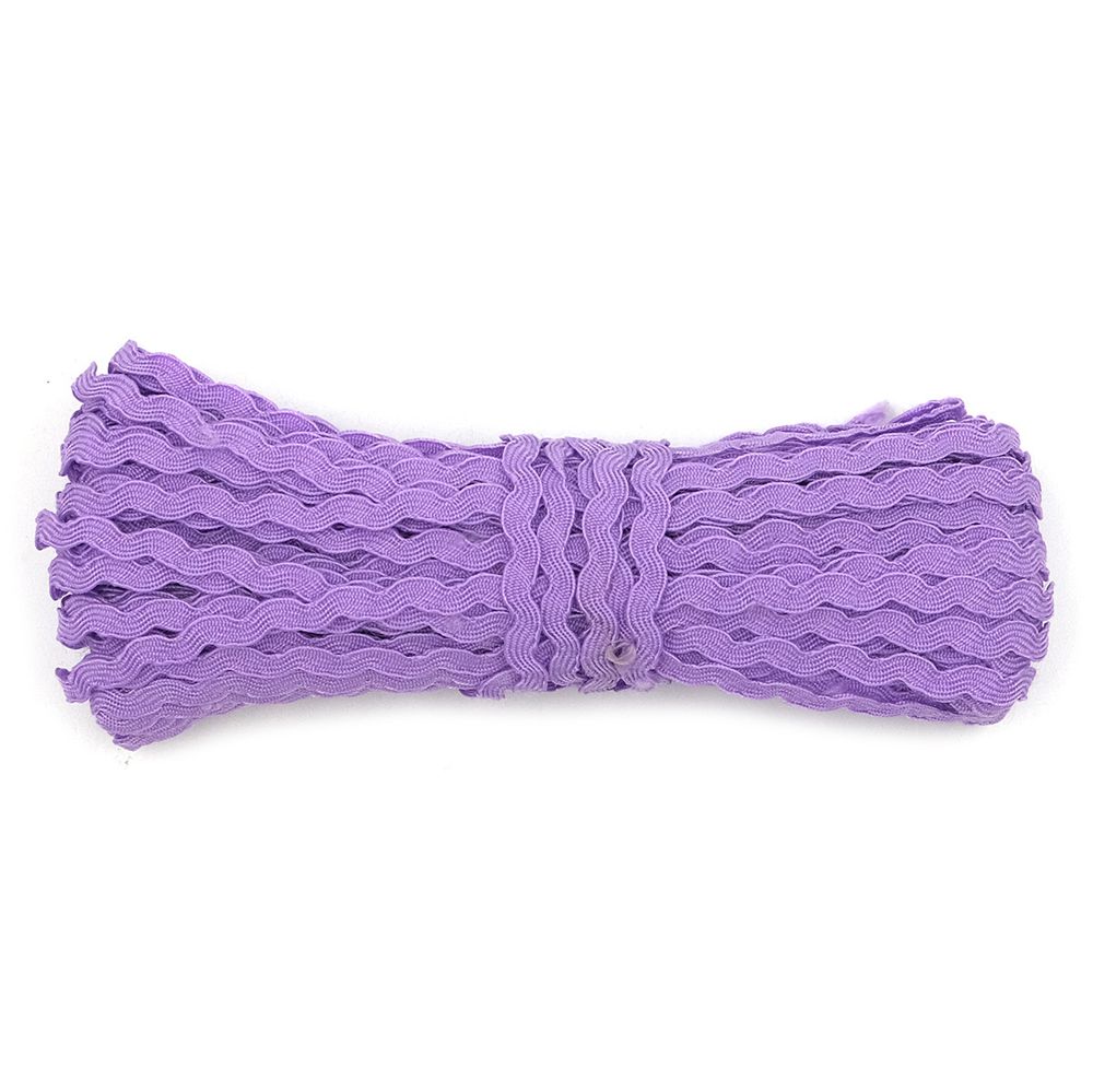 Тесьма вьюнчик 5мм / 20м (сиреневый), С3582(С3581)