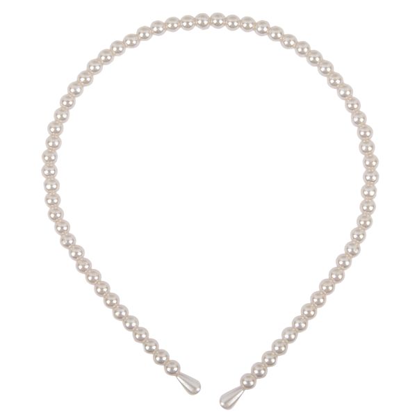 Ободок для волос O1009, 5 шт, №01 жемчужный, Cherry Mary O1009