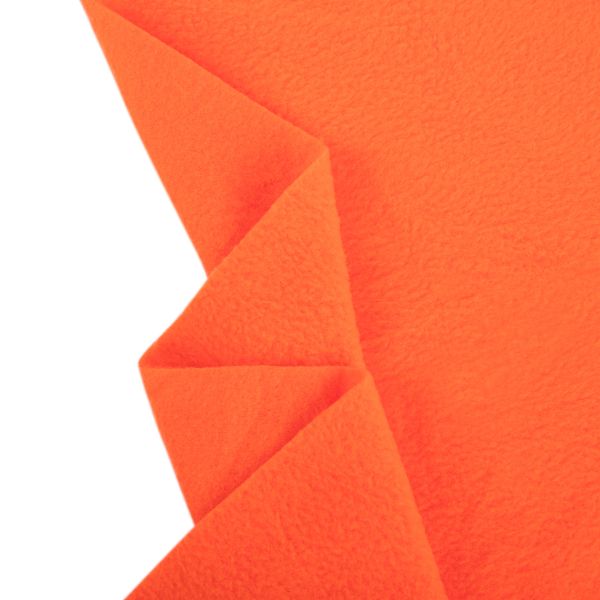 Флис 1-сторонний 230±10 г/м², 150 см / 10 метров, 148 т.оранжевый, Gamma FG-001