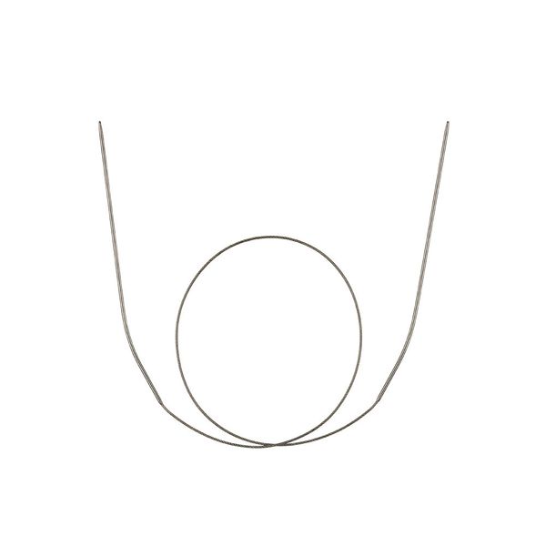 Спицы круговые металл ⌀1,2 мм, 40 см, с металлической леской, Gamma MKS-R