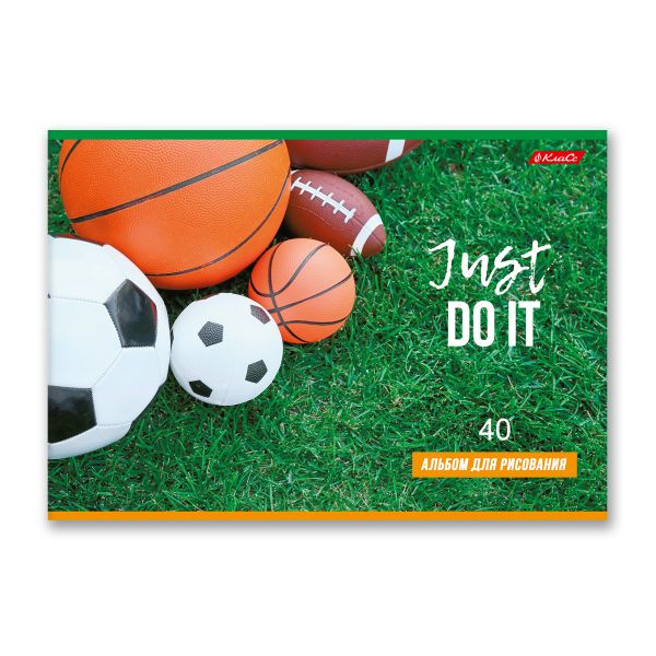 Альбом для рисования 100 г/м², A4 29х20.5 см, 10 шт, на скобе 40 л, 40АЛСК4_000227 Мы в спорте, Светоч