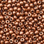 Бисер Astra&Craft 11/0 (2.1 мм), 200 г (10х20 г), цв. 579 медный/непрозрачный, металлик