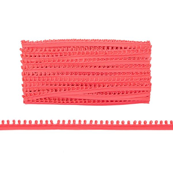 Тесьма 15мм / 25ярд (22,85м) (розовый неон), 8-23