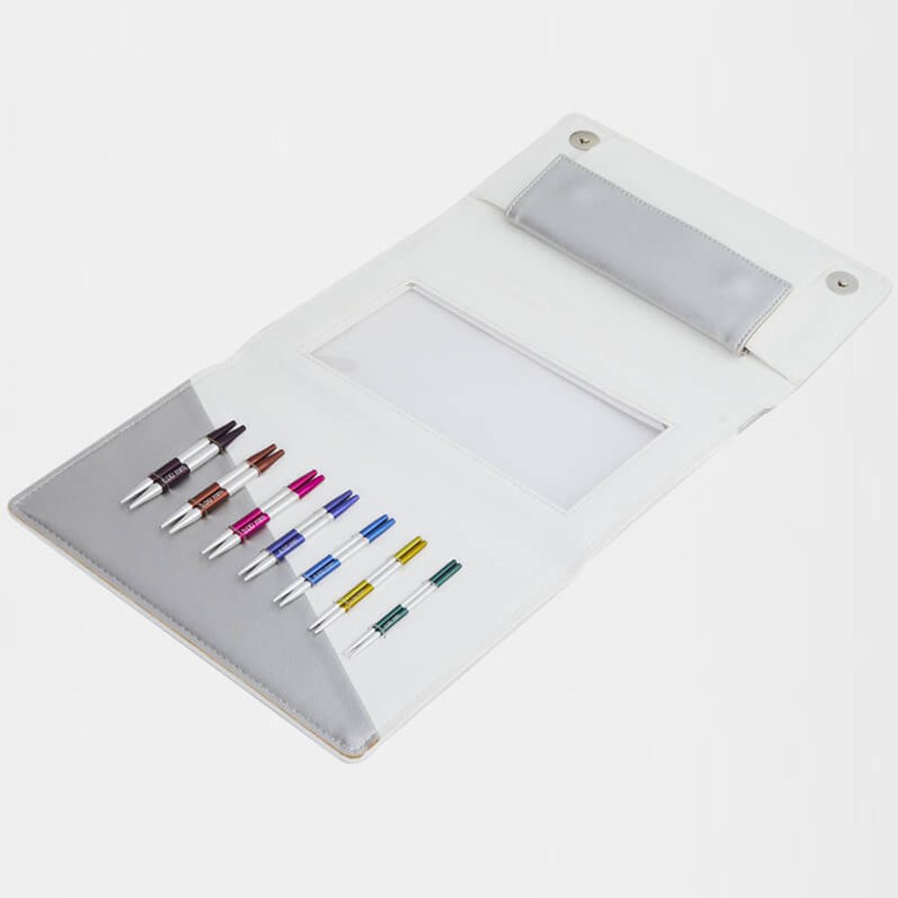 Набор съемных спиц Knit Pro SmartStix Deluxe Set Special IC (3 мм / 3,5 мм / 4 мм / 4,5 мм / 5 мм / 5,5 мм / 6мм), алюминий, 8 видов спиц, 42161