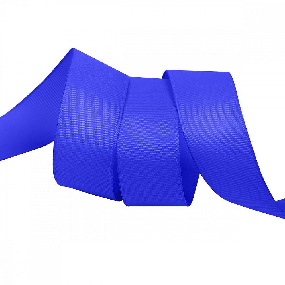 Лента репсовая (в рубчик) 25.0 мм / 22.8±1 метра, 329 василек, Magic4Hobby