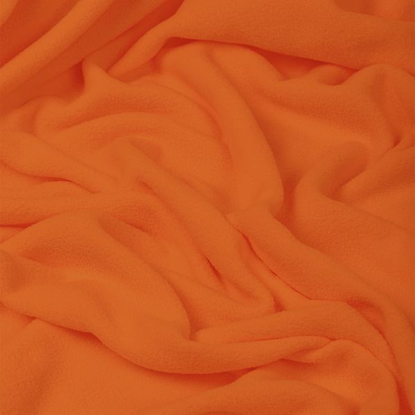 Флис 2-сторонний 190 г/м², 150 см / 10 метров, N-TBY-0059-157, цв.F157 оранжевый